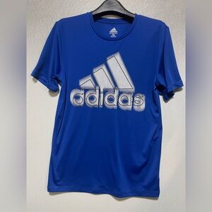 5/$25 Adidas Men's Short Sleeve Blue Tee